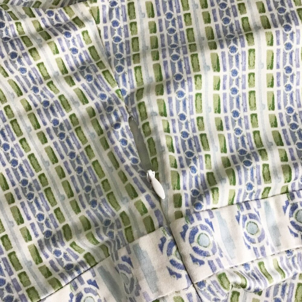 Tory Burch Micky Silk Mixed-Design Maxi Dress - Picture 9 of 12